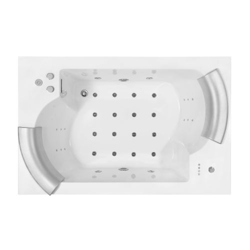 ΜΠΑΝΙΟ ΥΔΡΟΜΑΣΑΖ FC-228HT 185x120x65 ΛΕΥΚΟ PICCADILLY