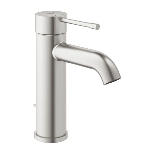 ESSENCE BASIN MIXER  1/2″ S-SIZE 23589DC1 SUPER STEEL GROHE