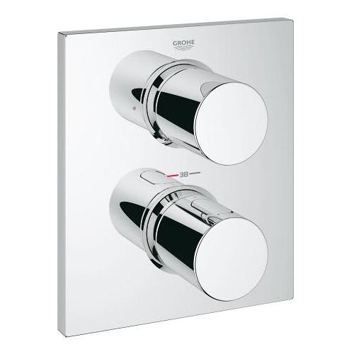 GROHTHERM F THERMOSTATIC TRIM WITH INTEGRATED 2-WAY DIVERTER 27618000 CHROME GROHE