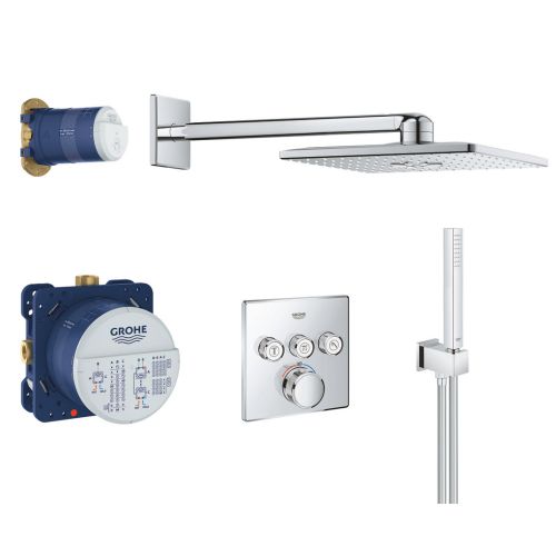 ΣΕΤ ΕΝΤΟΙΧΙΣΜΟΥ GROHTHERM SMARTCONTROL 34706000 ΧΡΩΜΕ GROHE