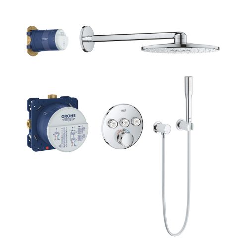 GROHTHERM SMARTCONTROL PERFECT SHOWER SET 34705000 CHROME GROHE