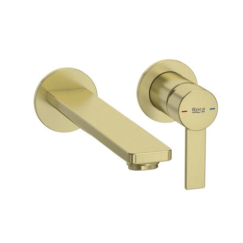 ΜΠΑΤΑΡΙΑ ΝΙΠΤΗΡΟΣ ΕΝΤΟΙΧΙΖΟΜΕΝΗ TARGA BRUSHED BRASS PVD ROCA