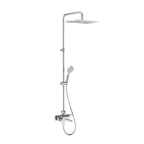 ΣΤΗΛΗ ΝΤΟΥΖ EVEN-M ΣΕΤ ΤΕΤΡΑΓΩΝΗ ΡΥΘΜΙΖΟΜΕΝΗ 1253-1653mm ΧΡΩΜΕ ROCA