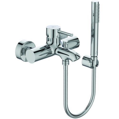 CERALINE EXPOSED BATH&SHOWER MIXER W/H ACCESSORIES CHROME IDEAL