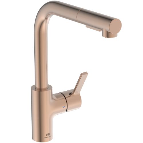 ΜΠΑΤΑΡΙΑ ΝΕΡΟΧΥΤΗ GUSTO ΜΕ ΝΤΟΥΣ ΙΙ SUNSET ROSE PVD IDEAL