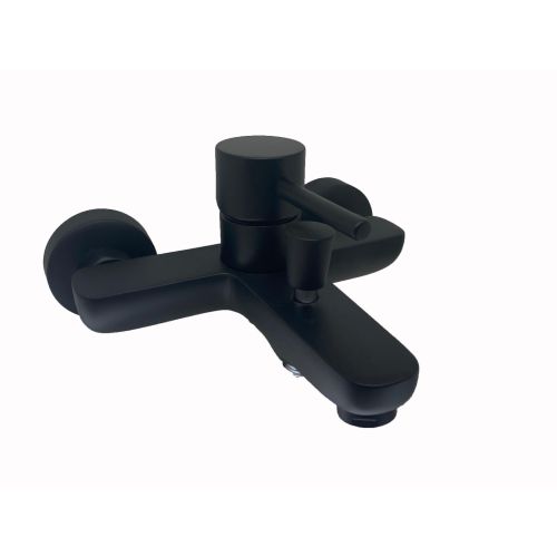 MM BATH MIXER COMPLETE BLACK PICCADILLY