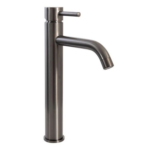 HIGH BODY BASIN FAUCET MM BRUSHED MATT BLACK PICCADILLY