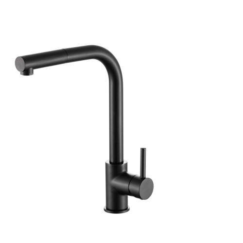 KITCHEN MIXER TAP ΜΧ ΙΙ HIGH RISE WITH SPOUT BLACK MATTE PICCADILLY