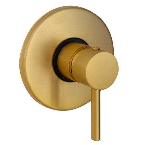 SHOWER MIXER IN WALL MM I BRUSHED MATT GOLD PICCADILLY