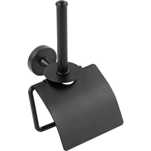 DOUBLE PAPER HOLDER WALL MOUNTED FAIRMONT MH08-52-MMK BLACK MAT