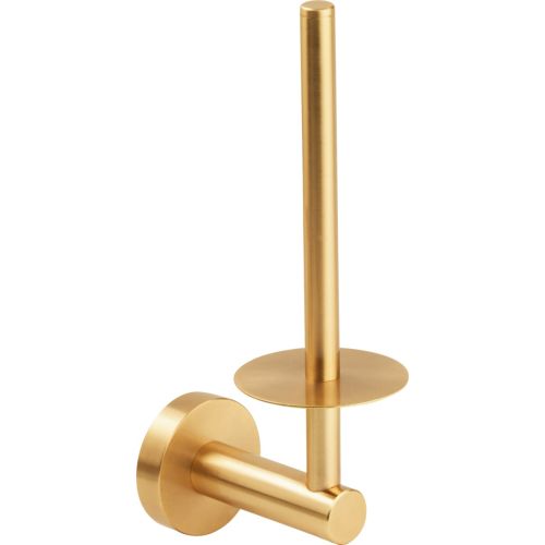 ΧΑΡΤΟΘΗΚΗ ΑΝΟΙΧΤΗ ΚΑΘΕΤΗ INOX 304 BRUSHED GOLD BRONZE