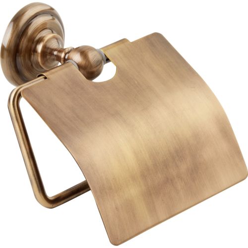 TOILET PAPER HOLDER WITH COVER TORONTO 5016-40 BRONZE