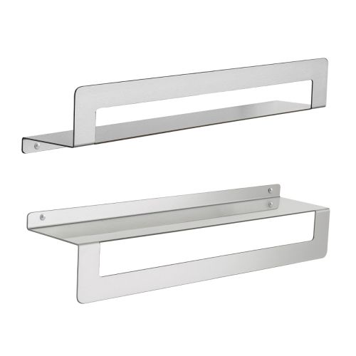 ΠΕΤΣΕΤΟΘΗΚΗ / ΡΑΦΙ CLEO 2019-50 50cm BRUSHED ΧΡΩΜΕ GEDY