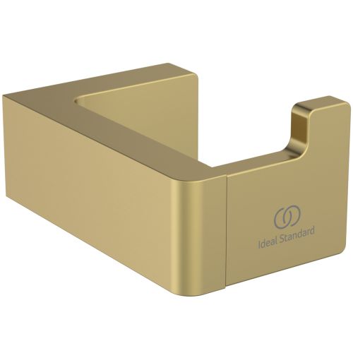 ΑΓΓΙΣΤΡΟ ΜΟΝΟ ΤΕΤΡΑΓΩΝΟ CONCA BRUSHED GOLD PVD IDEAL