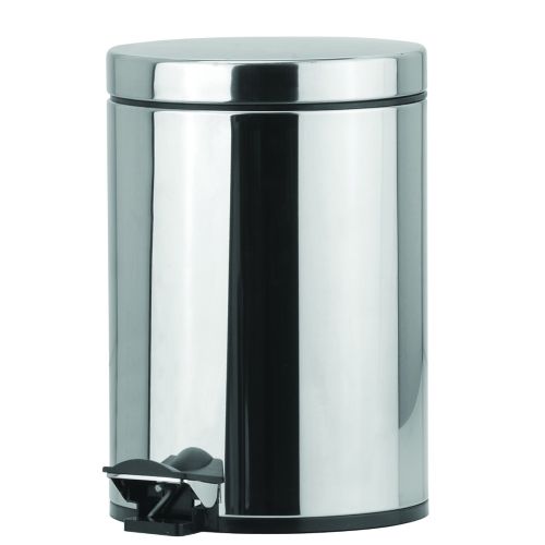 ΧΑΡΤΟΔΟΧΕΙΟ ΙΝΟΞ SOFT CLOSE ΚΑΠΑΚΙ 5LT