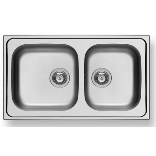 ΝΕΡΟΧΥΤΗΣ ΑΝΟΞΕΙΔΩΤΟΣ 86x50cm DORIAN 2Β ΛΕΙΟΣ PYRAMIS