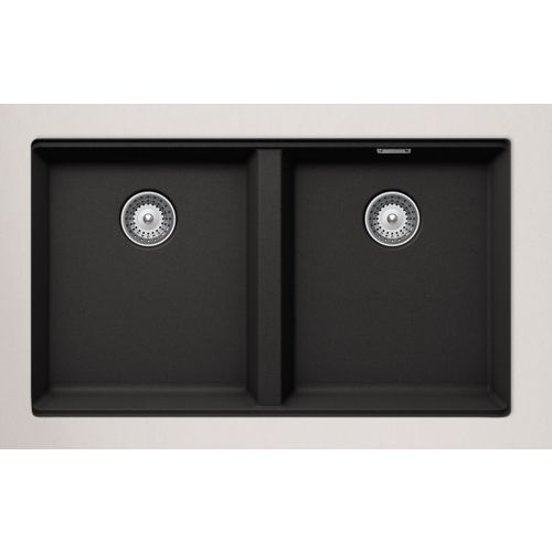 ΝΕΡΟΧΥΤΗΣ ΓΡΑΝΙΤΗ 75x45,6 MANHATTAN 30291U CRISTALITE NERO SCHOCK