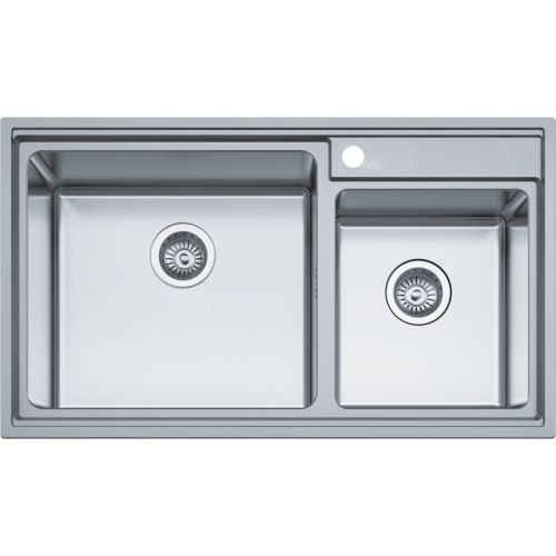 ΝΕΡΟΧΥΤΗΣ ΑΝΟΞΕΙΔΩΤΟΣ 86x50cm MACART CRYSTAL N-175 ΛΕΙΟΣ