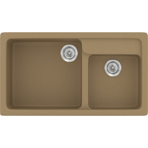 ΝΕΡΟΧΥΤΗΣ ΣΥΝΘΕΤΙΚΟΣ 90x51cm CLASSIC 317 METALLIC COFFEE SANITEC