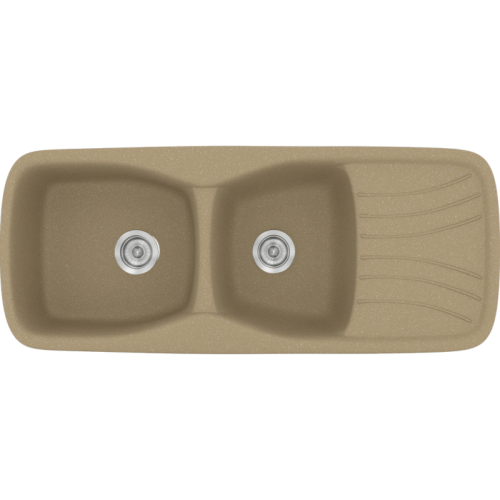 ΝΕΡΟΧΥΤΗΣ ΣΥΝΘΕΤΙΚΟΣ 120x51cm CLASSIC 311 METALLIC CREAM SANITEC