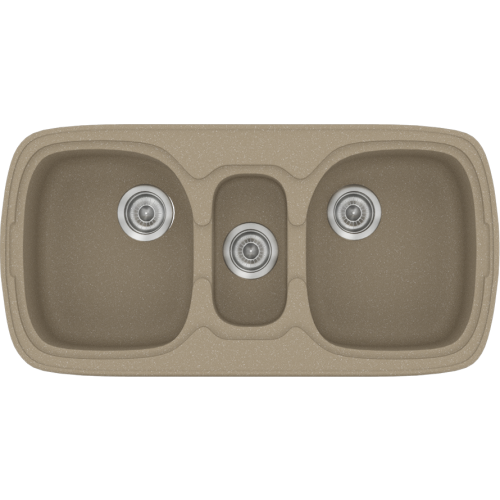 ΝΕΡΟΧΥΤΗΣ ΣΥΝΘΕΤΙΚΟΣ CLASSIC 303 96x51cm TAUPE SANITEC