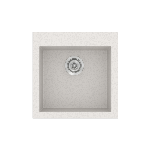 ΝΕΡΟΧΥΤΗΣ ΣΥΝΘΕΤΙΚΟΣ CLASSIC 339 50x50cm METALLIC ICE SANITEC