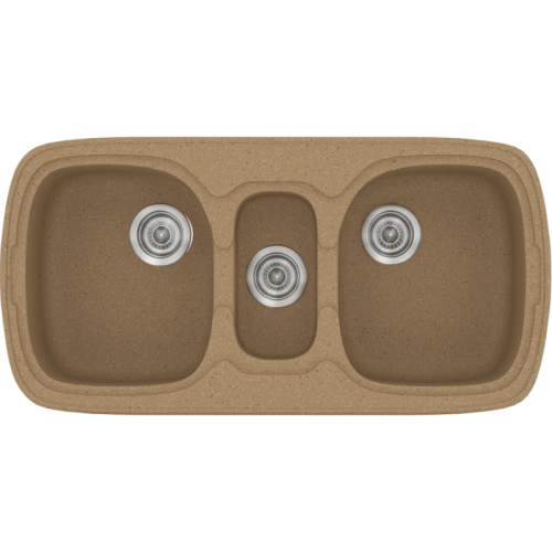 ΝΕΡΟΧΥΤΗΣ ΣΥΝΘΕΤΙΚΟΣ 96x51cm CLASSIC 303 GRANITE CELTIC STONE SANITEC 