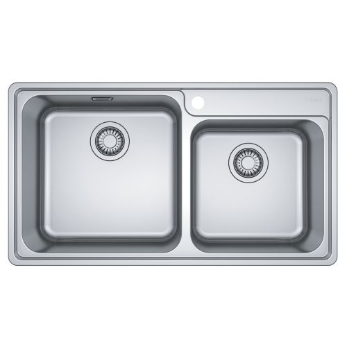 ΝΕΡΟΧΥΤΗΣ ΑΝΟΞΕΙΔΩΤΟΣ 86x48cm BELL BCX 620-42-35 ΛΕΙΟΣ FRANKE