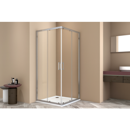 ΚΑΜΠΙΝΑ ΝΤΟΥΖΙΕΡΑΣ ΑΣΥΜΜΕΤΡΗ SWIFT 90x120x195 ΔΙΑΦΑΝΟ ΧΡΩΜΕ BRONZE