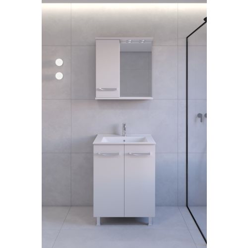 ΒΑΣΗ ΕΠΙΠΛΟΥ ΜΠΑΝΙΟΥ ΑΛ ΔΙΟΝΙ 60cm ΧΡΩΜΑ ΛΕΥΚΟ