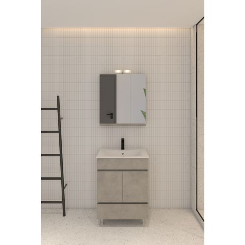 ΒΑΣΗ ΕΠΙΠΛΟΥ ΜΠΑΝΙΟΥ ΑΛ ΣΕΛΒΑ 70cm ΧΡΩΜΑ 523