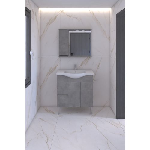 ΒΑΣΗ ΕΠΙΠΛΟΥ ΜΠΑΝΙΟΥ 80cm ΑΛ ΟΡΙΑΝΑ ΧΡΩΜΑ 523