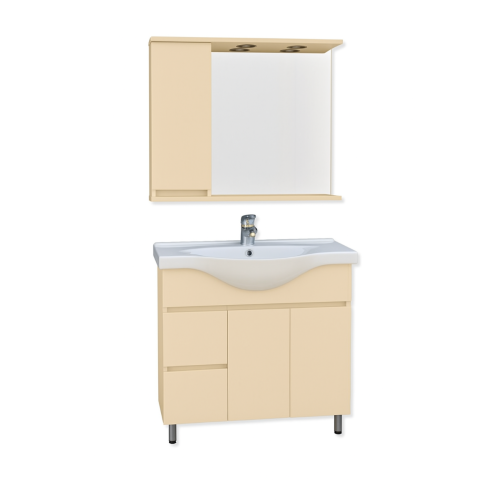 ΒΑΣΗ ΕΠΙΠΛΟΥ ΜΠΑΝΙΟΥ 80cm ΑΛ ΟΡΙΑΝΑ ΧΡΩΜΑ GLOSS 6020