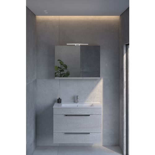 ΒΑΣΗ ΕΠΙΠΛΟΥ ΜΠΑΝΙΟΥ 80cm ΑΛ ΗΡΩ ΚΡΕΜΑΣΤΗ ΧΡΩΜΑ 398