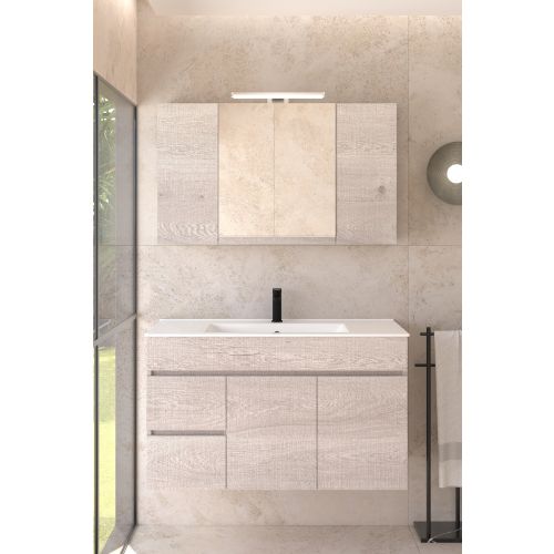 ΒΑΣΗ ΕΠΙΠΛΟΥ ΜΠΑΝΙΟΥ ΚΡΕΜΑΣΤΗ ΑΛ ΑΡΙΕΛΑ 100cm ΜΑΤ ΧΡΩΜΑ 398