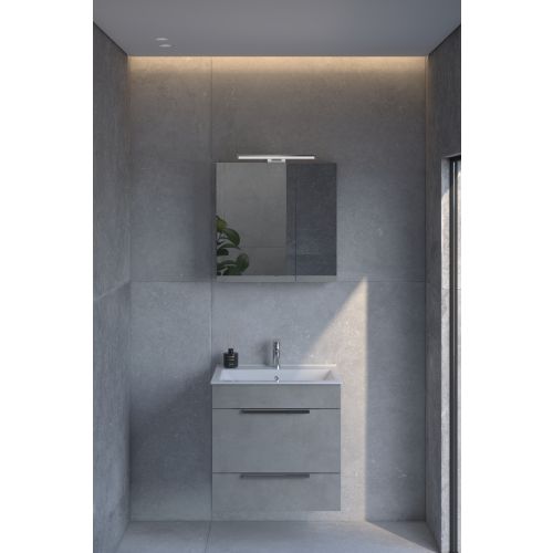 ΒΑΣΗ ΕΠΙΠΛΟΥ ΜΠΑΝΙΟΥ 60cm ΑΛ ΗΡΩ ΚΡΕΜΑΣΤΗ ΧΡΩΜΑ 523