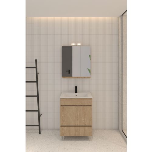 ΒΑΣΗ ΕΠΙΠΛΟΥ ΜΠΑΝΙΟΥ ΑΛ ΣΕΛΒΑ 70cm ΧΡΩΜΑ 331