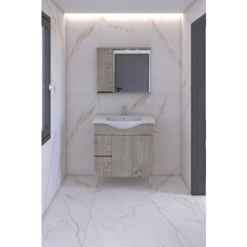 ΒΑΣΗ ΕΠΙΠΛΟΥ ΜΠΑΝΙΟΥ 80cm ΑΛ ΟΡΙΑΝΑ ΧΡΩΜΑ 910