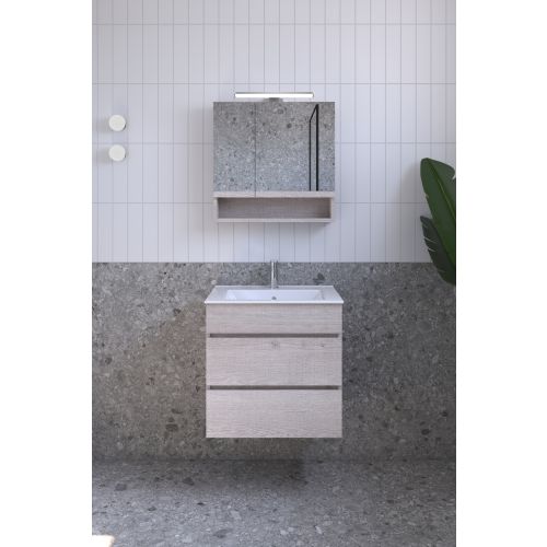 ΒΑΣΗ ΕΠΙΠΛΟΥ ΜΠΑΝΙΟΥ ΑΛ ΡΟΜΙΝΑ 60cm ΚΡΕΜΑΣΤΗ ΧΡΩΜΑ 398