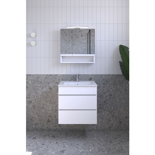 ΒΑΣΗ ΕΠΙΠΛΟΥ ΜΠΑΝΙΟΥ ΑΛ ΡΟΜΙΝΑ 70 ΚΡΕΜΑΣΤΗ ΛΕΥΚΟ