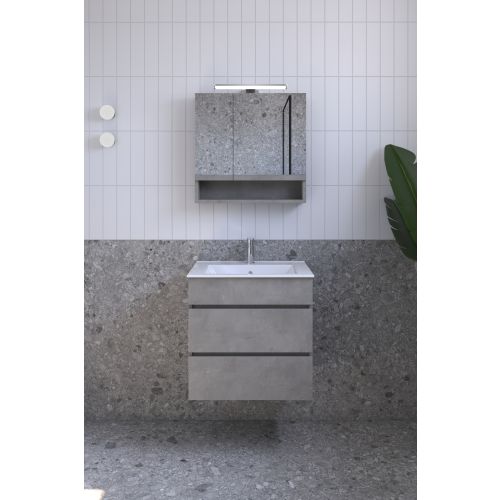 ΒΑΣΗ ΕΠΙΠΛΟΥ ΜΠΑΝΙΟΥ ΑΛ ΡΟΜΙΝΑ 70cm ΚΡΕΜΑΣΤΗ ΧΡΩΜΑ 523