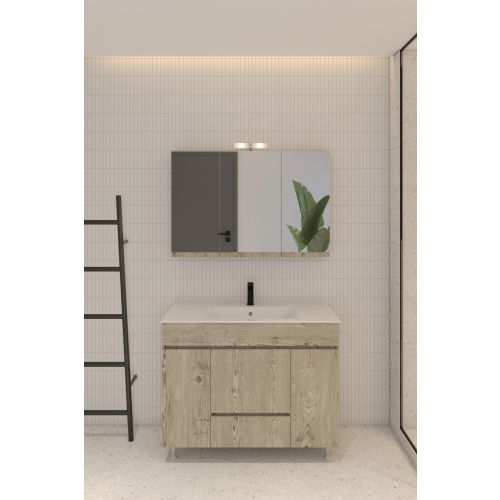 ΚΑΘΡΕΠΤΗΣ ΑΛ ΣΕΛΒΑ 100cm ΑΛ ΣΕΛΒΑ ΜΕ ΑΠΛΙΚΑ ΧΡΩΜΑ 910