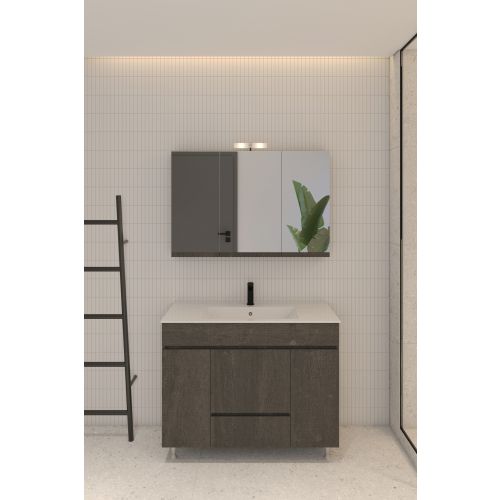 ΚΑΘΡΕΠΤΗΣ ΜΠΑΝΙΟΥ 90cm ΑΛ ΣΕΛΒΑ ΜΕ ΑΠΛΙΚΑ ΧΡΩΜΑ 399