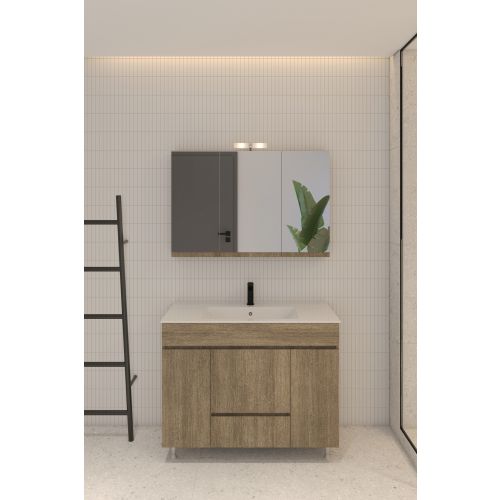 ΚΑΘΡΕΠΤΗΣ ΑΛ ΣΕΛΒΑ 100cm ΑΛ ΣΕΛΒΑ ΜΕ ΑΠΛΙΚΑ  ΑΝΤΙΚΕ ΧΡΩΜΑ 323