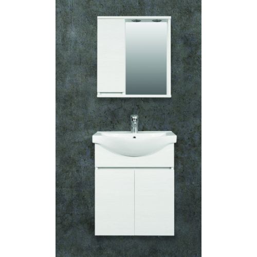 ΚΑΘΡΕΠΤΗΣ ΜΠΑΝΙΟΥ ΑΛ ΛΙΒΙΑ 60cm ΑΡΙΣΤΕΡΟΣ ΜΕ ΣΠΟΤ ΧΡΩΜΑ 399