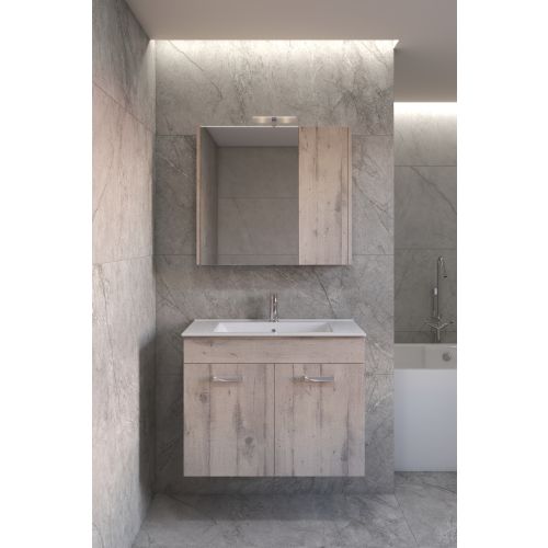 ΚΑΘΡΕΠΤΗΣ ΜΠΑΝΙΟΥ ΑΛ ΛΙΝΤΟ 100cm ΜΕ ΑΠΛΙΚΑ ΧΡΩΜΑ 521