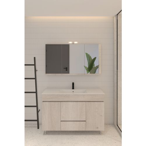 ΚΑΘΡΕΠΤΗΣ ΜΠΑΝΙΟΥ 120cm ΑΛ ΣΕΛΒΑ ΜΕ ΣΠΟΤ ΧΡΩΜΑ 398