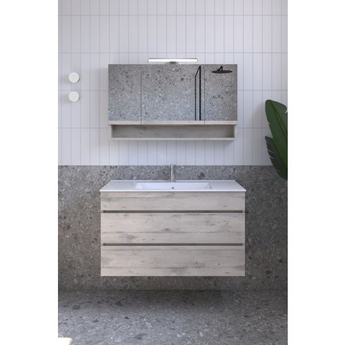 ΚΑΘΡΕΠΤΗΣ ΜΠΑΝΙΟΥ ΑΛ ΡΟΜΙΝΑ 100cm ΜΕ ΑΠΛΙΚΑ ΧΡΩΜΑ 521