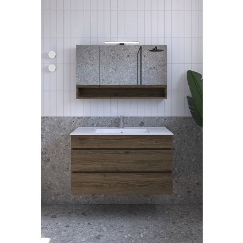 ΚΑΘΡΕΠΤΗΣ ΜΠΑΝΙΟΥ ΑΛ ΡΟΜΙΝΑ 100cm ΜΕ ΑΠΛΙΚΑ ΧΡΩΜΑ 389