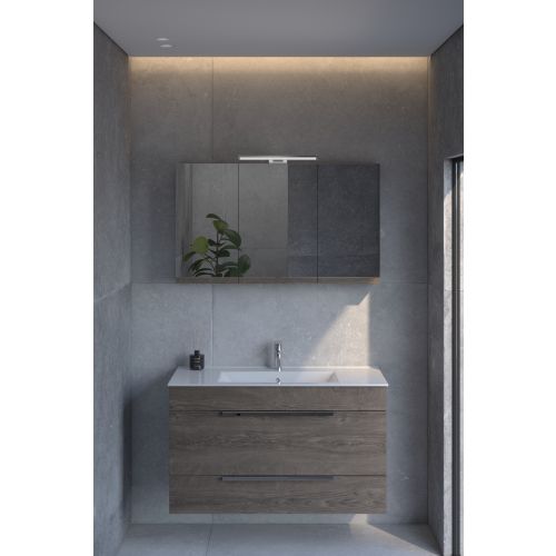 ΚΑΘΡΕΠΤΗΣ ΜΠΑΝΙΟΥ ΑΛ ΗΡΩ 100cm ΜΕ ΑΠΛΙΚΑ ΧΡΩΜΑ 332